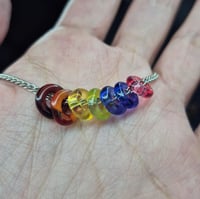 Image 2 of ALTERNATIVE RAINBOW BEAD SPACERS SET