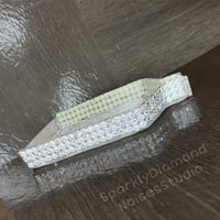 Image 2 of *Only One!* Large Tray- Clear Glittered & Rhinestoned