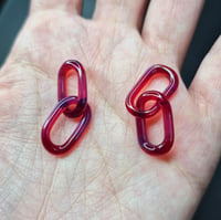 Image 3 of PURP RED LINK BEADS
