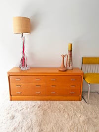 Image 1 of CÓMODA CAJONERA DE MADERA, AÑOS 60