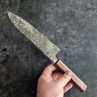 Image 1 of 220mm 52100 gyuto  walnut