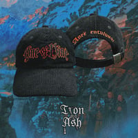 Image 1 of One of Nine - Aurë entuluva! Nazgul Black Corduroy Dad Hat 