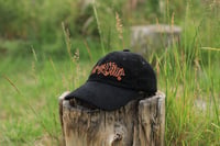 Image 3 of One of Nine - Aurë entuluva! Nazgul Black Corduroy Dad Hat 