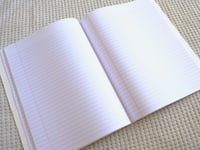 Image 2 of Custom Composition Book, Handmade, College, school, colorful, students, butterfly, colorful