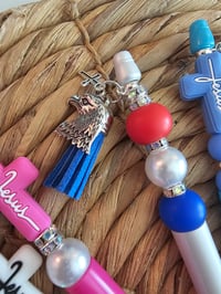 Image 2 of  Jesus Cross Beaded Pens 