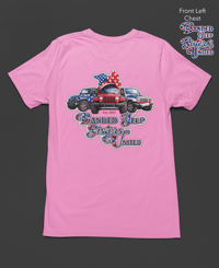 Image 3 of Banded Jeep Sister United Tee