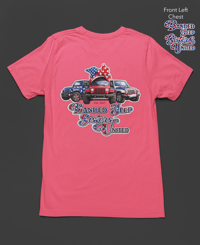Image 10 of Banded Jeep Sister United Tee