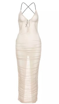 Image 4 of Ms. Lady Cover Up Mesh Dress 
