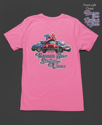Image 8 of Banded Jeep Sister United Tee