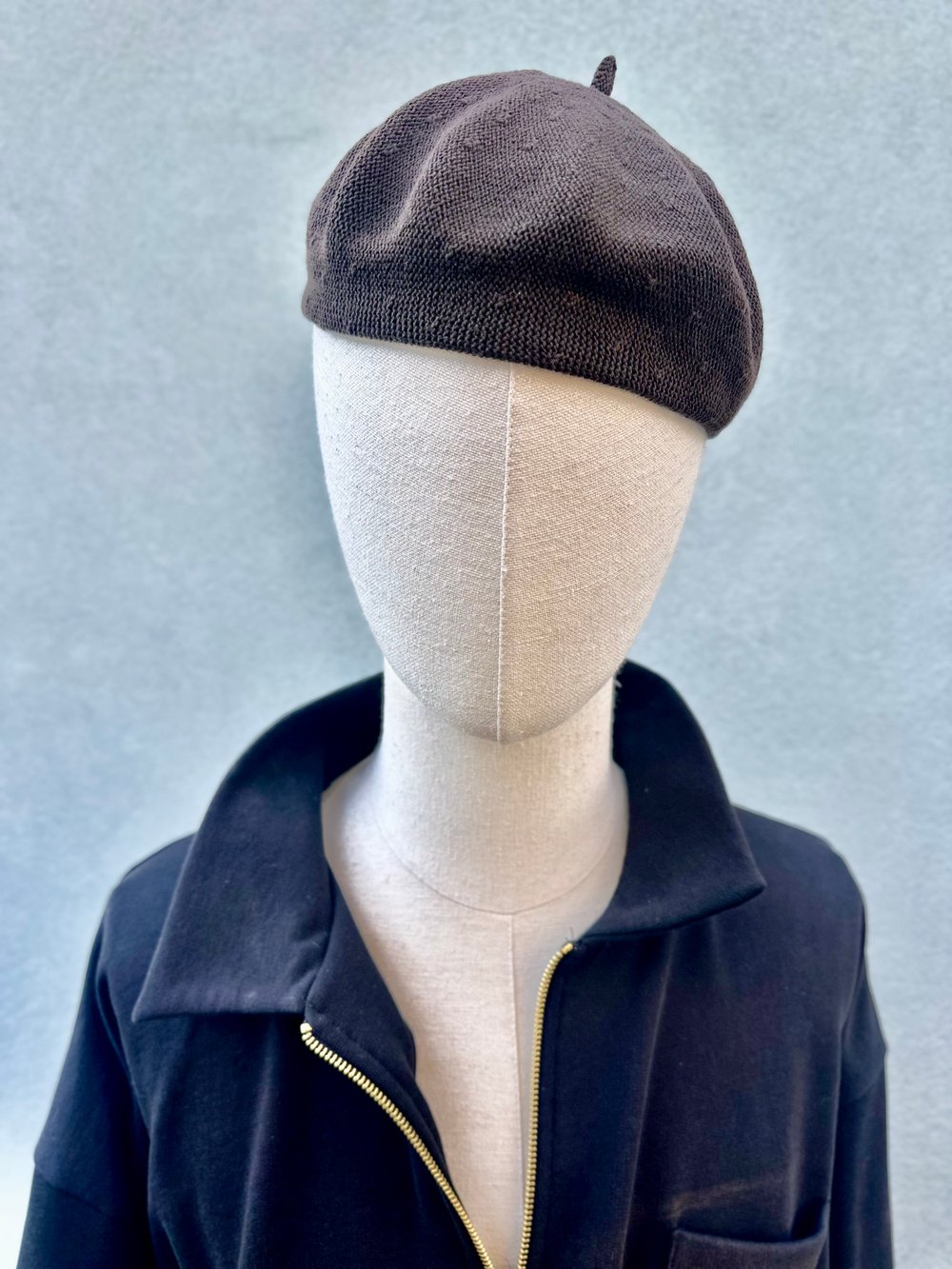 THE COTTON BERET (Brown) 