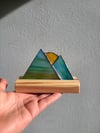 Mountain Stand Stained Glass