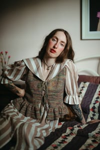 Image 1 of Knitting Pattern - Cordova Ruffle Vest