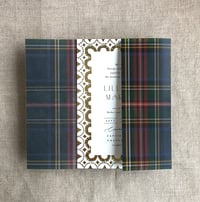 Image 24 of plaid printed vellum wrap for 5x7 cards PACK of 10