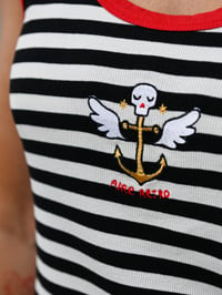 Image 3 of VESTIDO CANALÉ ANCLA ROCK NAVY 