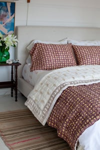 Image 4 of Yellow Booti Quilt