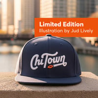 Image 1 of ChiTown 3D Puff Snapback – Jud Lively + Talley Brand Co.