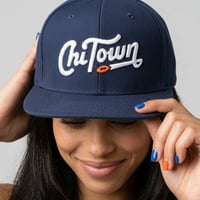 Image 3 of ChiTown 3D Puff Snapback – Jud Lively + Talley Brand Co.