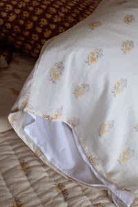 Image 1 of Yellow Booti Pillowcase