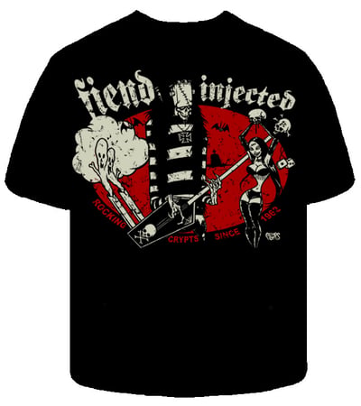 Image of  Preorder FIEND INJECTED - Mens shirt  -  ships JULY 24th