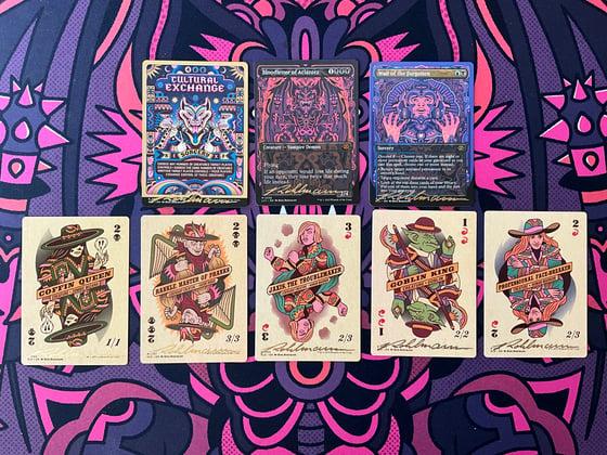 Image of Bundle of all my 8 MtG Artist Proofs | Regular