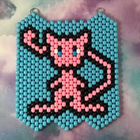 Mew Beaded Kandi Tapestry