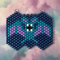 Zubat Beaded Kandi Tapestry
