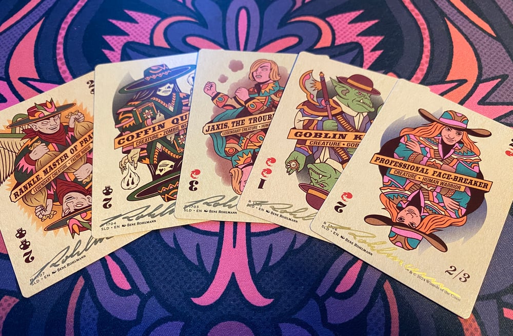 Image of Bundle of all my 8 MtG Artist Proofs | Regular
