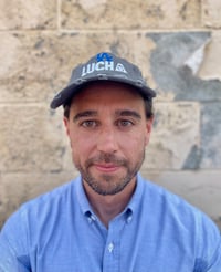 Image 1 of L.A. LUCHA - Cap (Gray, Royal Blue, Black)