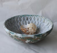 Image 20 of Handmade Organic Paper Mache Bowl | Rustic Coastal Home Decor