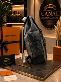 Image 3 of Big L-V Monogram Eclipse Christopher Backpack