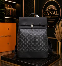 Image 1 of Big L-V Monogram Eclipse Steamer Backpack