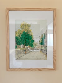 Image 1 of Evening Walk- Original Painting Patreon Access