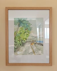 Image 1 of Beach Walk - Original Painting Patreon Access
