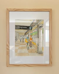 Image 1 of Subway - Original Painting Patreon Access