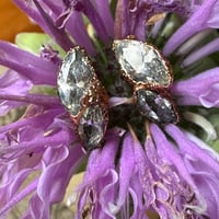 Image 1 of CONSTELLATION II sparkling cubic zirconia post earrings