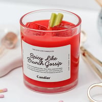 Candier Candle Spicy Like Brunch Gossip