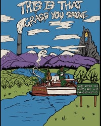 Image 2 of (Pre-sale) Blue KD @ PCL ‘26 shirt - This is that grass you smoke🌲💨