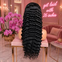 26 inch Deep Wave Brazilian Human Hair