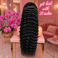 28 inch Deep Wave Brazilian Human Hair