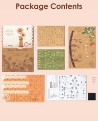 Image 2 of Rowood 3D DIY Kit -Wooden Flower Orange Gerbera Daisy