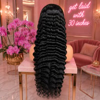 30 inch Deep Wave Brazilian Human Hair