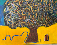 Image 1 of Paleolithic Goddess & Snake Tree