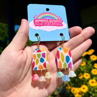 Image 2 of Stained Glass “vers” Dangles 