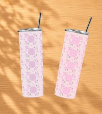 Image 2 of Hmong Snail Bloom Tumbler 20 Oz