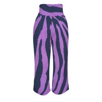 Image 3 of PURPLE ZEBRA HIGH WAISTED PANTS