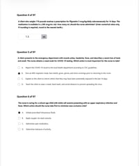 Image 3 of HESI MED SURG RN 2026 QUESTIONS & ANSWERS