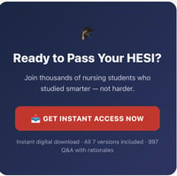 Image 5 of HESI MED SURG RN 2026 QUESTIONS & ANSWERS