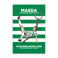 Daizen Maeda Key Ring - Limited Availability - Ships Next Week