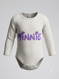 Image 2 of Sweet Minnie Moments – 2‑Piece Baby Bodysuit Set
