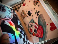 Image 4 of Chunky Alice-Themed Junk Journal